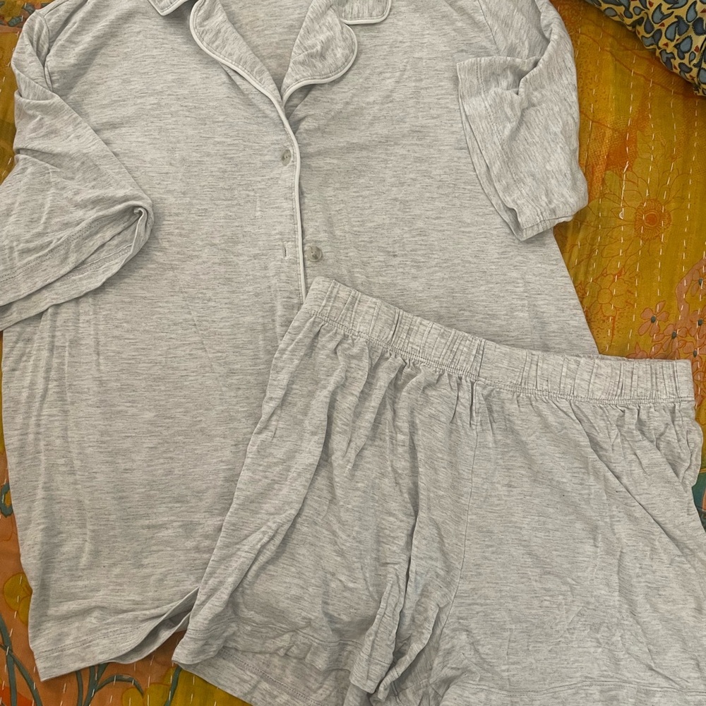 Gray Women's Pajama Set
